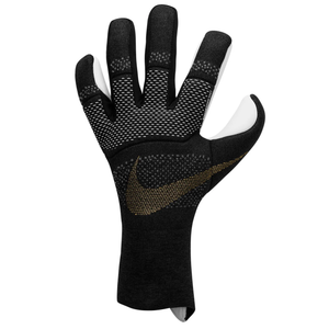 Nike Vapor Dynamic Fit Goalkeeper Glove (White/Black/Metallic Gold Coin)