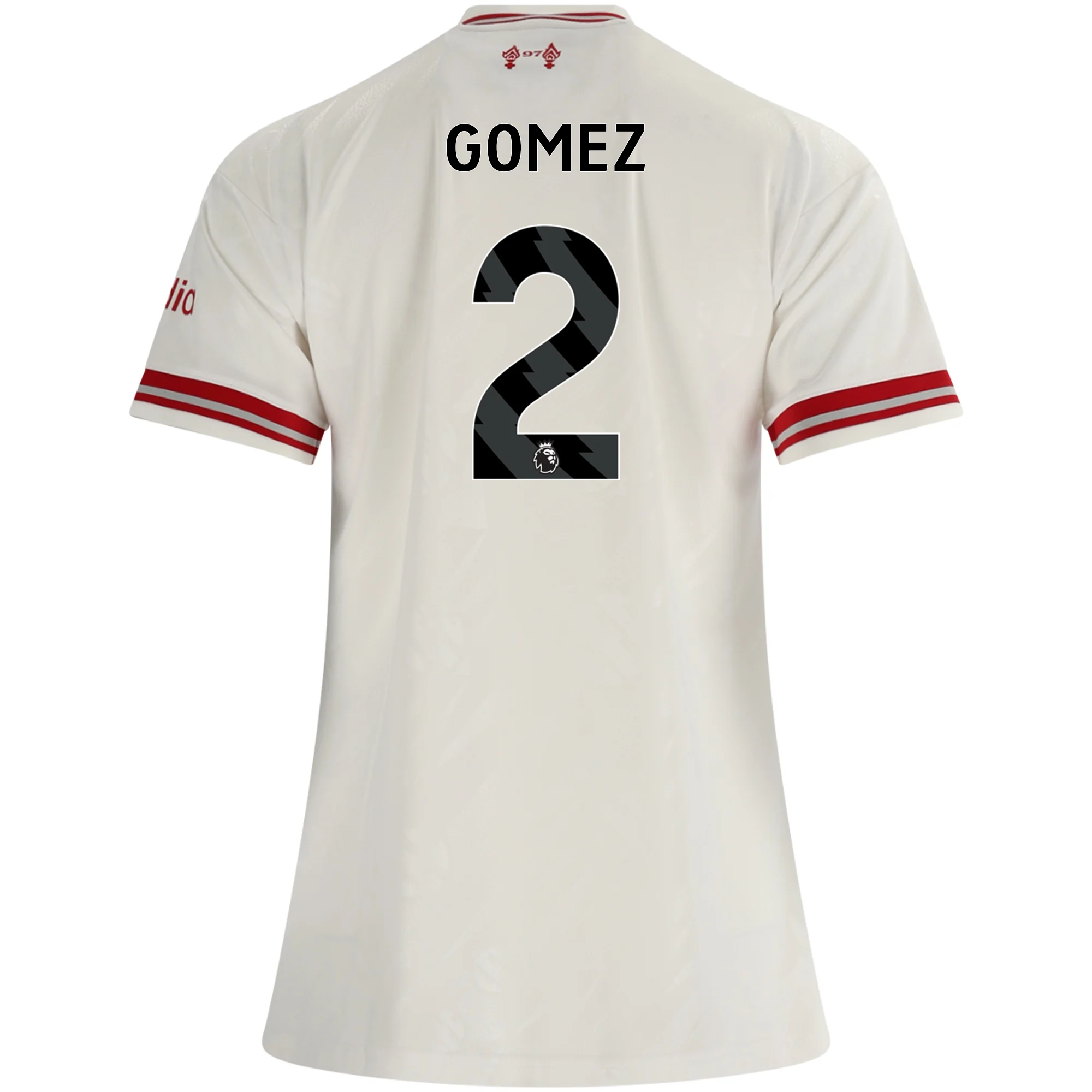 adidas Women’s Liverpool Joe Gomez Away Jersey 26/27 (White/Red)