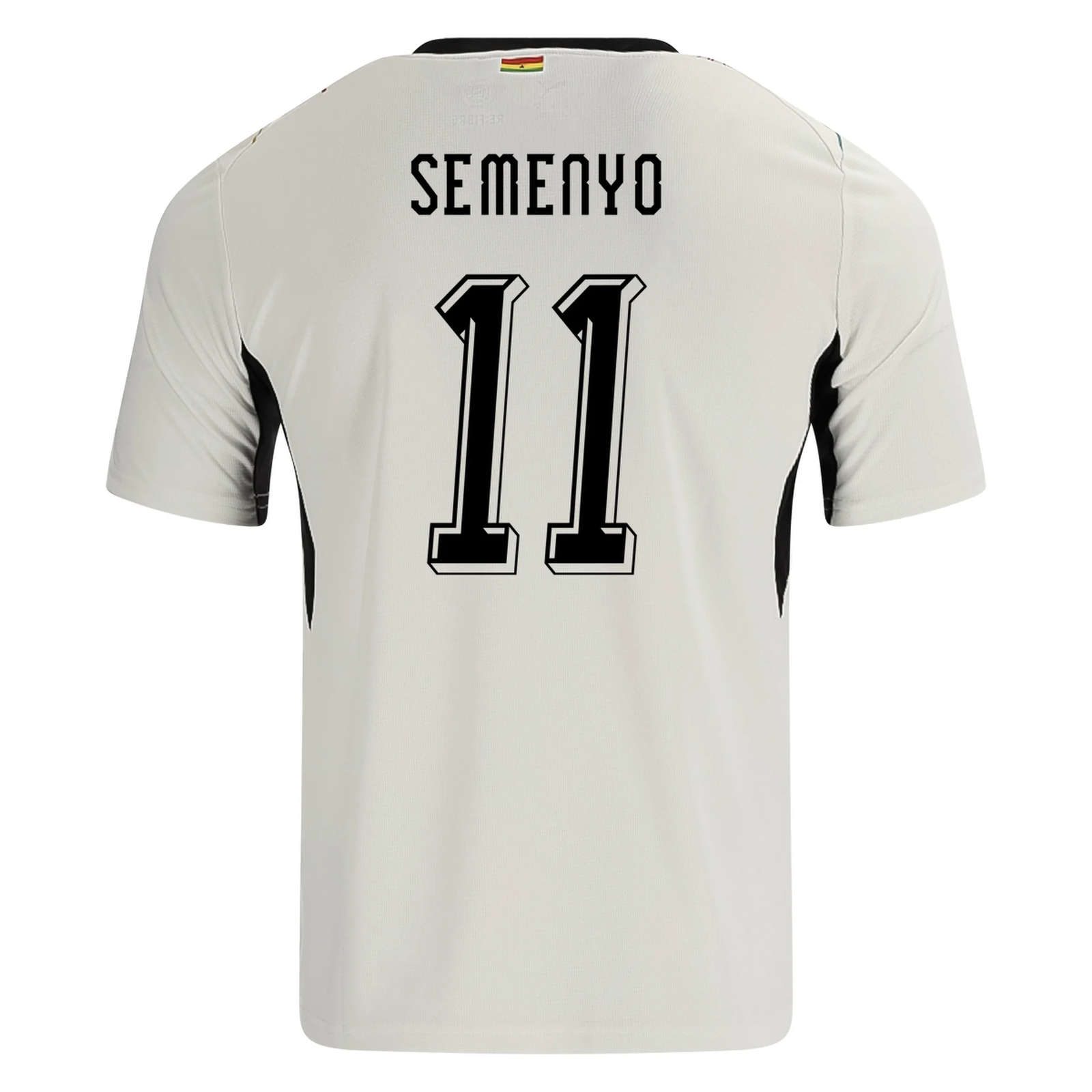 Puma Mens Ghana Antoine Semenyo Home Stadium Jersey 2026 (White/Multi)