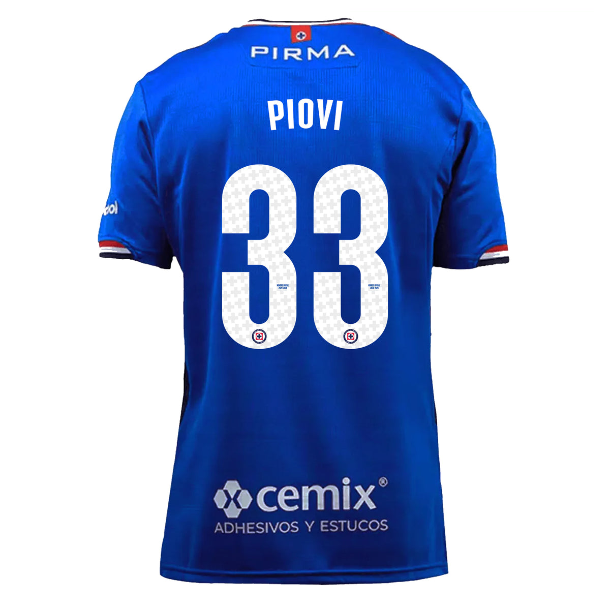 Pirma Men's Gonzalo Piovi Cruz Azul Home Jersey 25/26 (Blue)