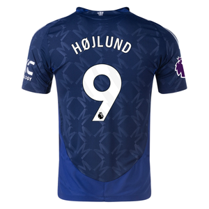 adidas Manchester United Authentic Rasmus Højlund Away w/ EPL Patch 24/25 (Night Indigo)