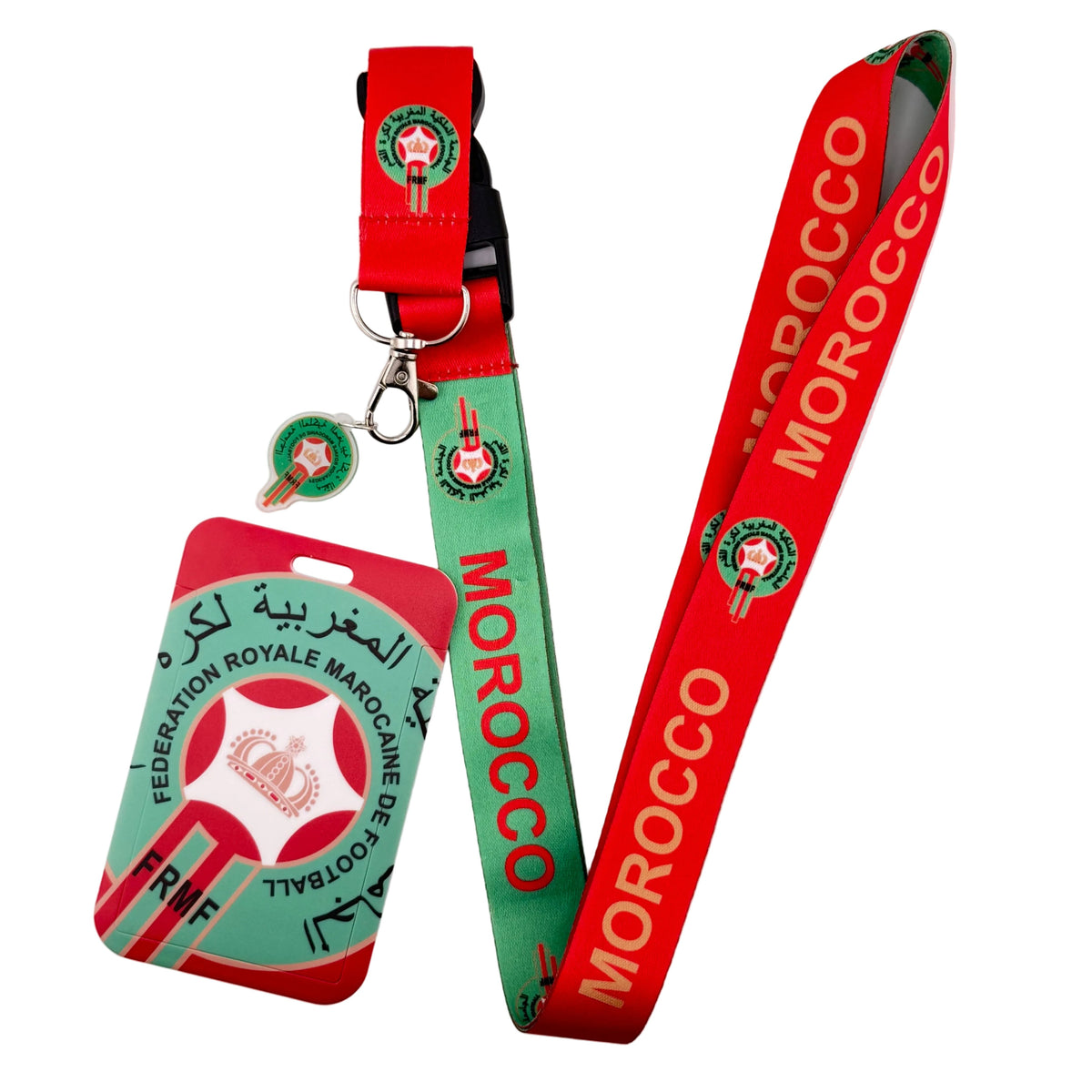 Morocco National Team Lanyard Combo