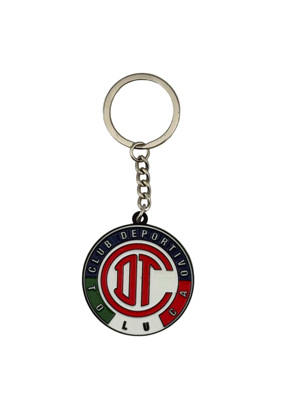 Club Deportivo Toluca FC Full Color Metal Keychain