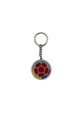 Colombia National Football Team Full Color Metal Keychain