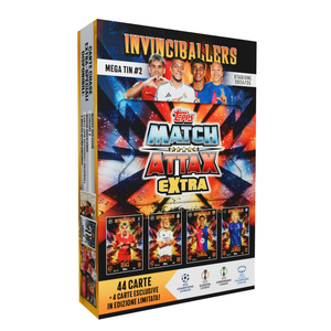 Topps Match Attax Champions League Invinciballers Mega Tin #2 Trading Cards 24/25 (48 Cards)