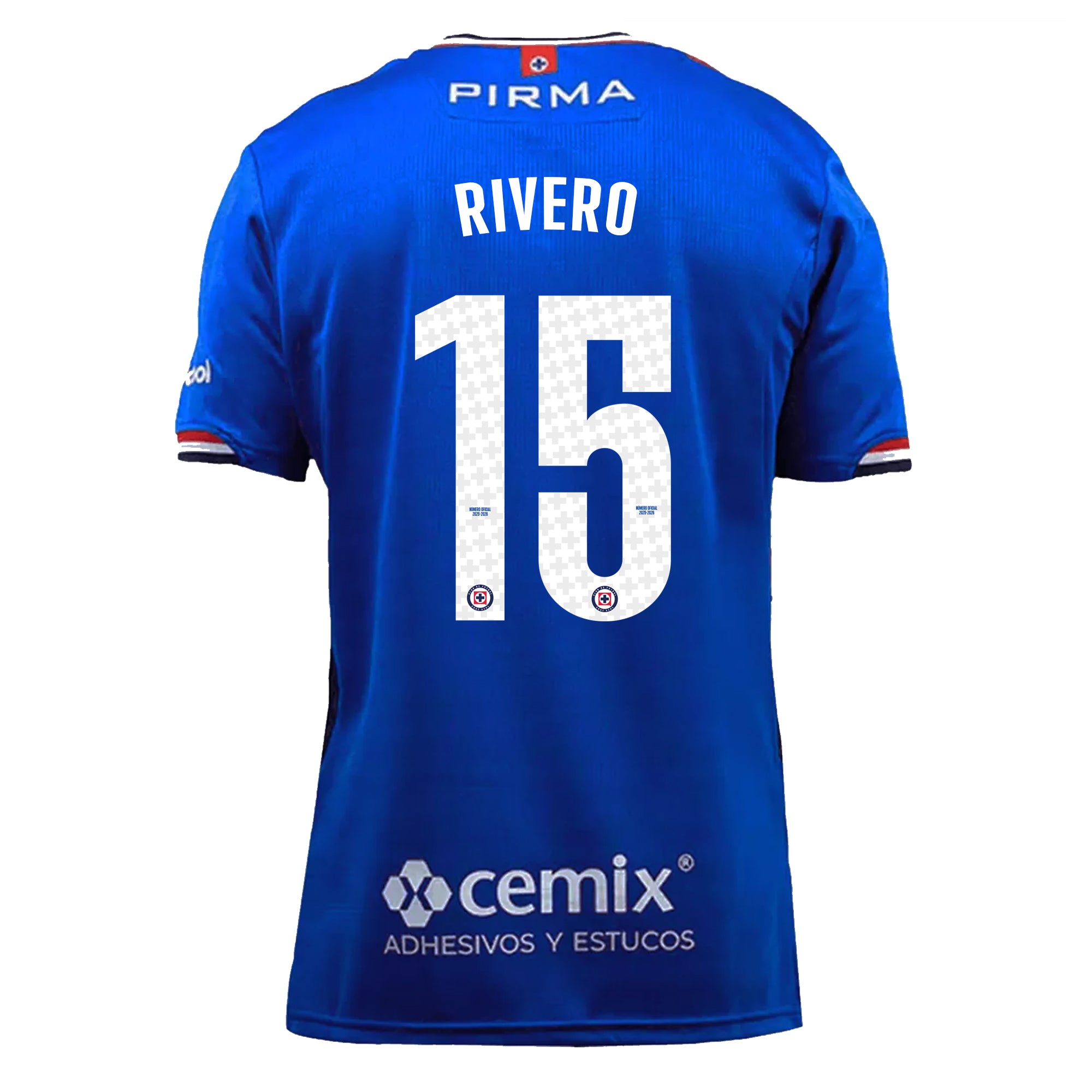 Pirma Men's Ignacio Rivero Cruz Azul Home Jersey 25/26 (Blue