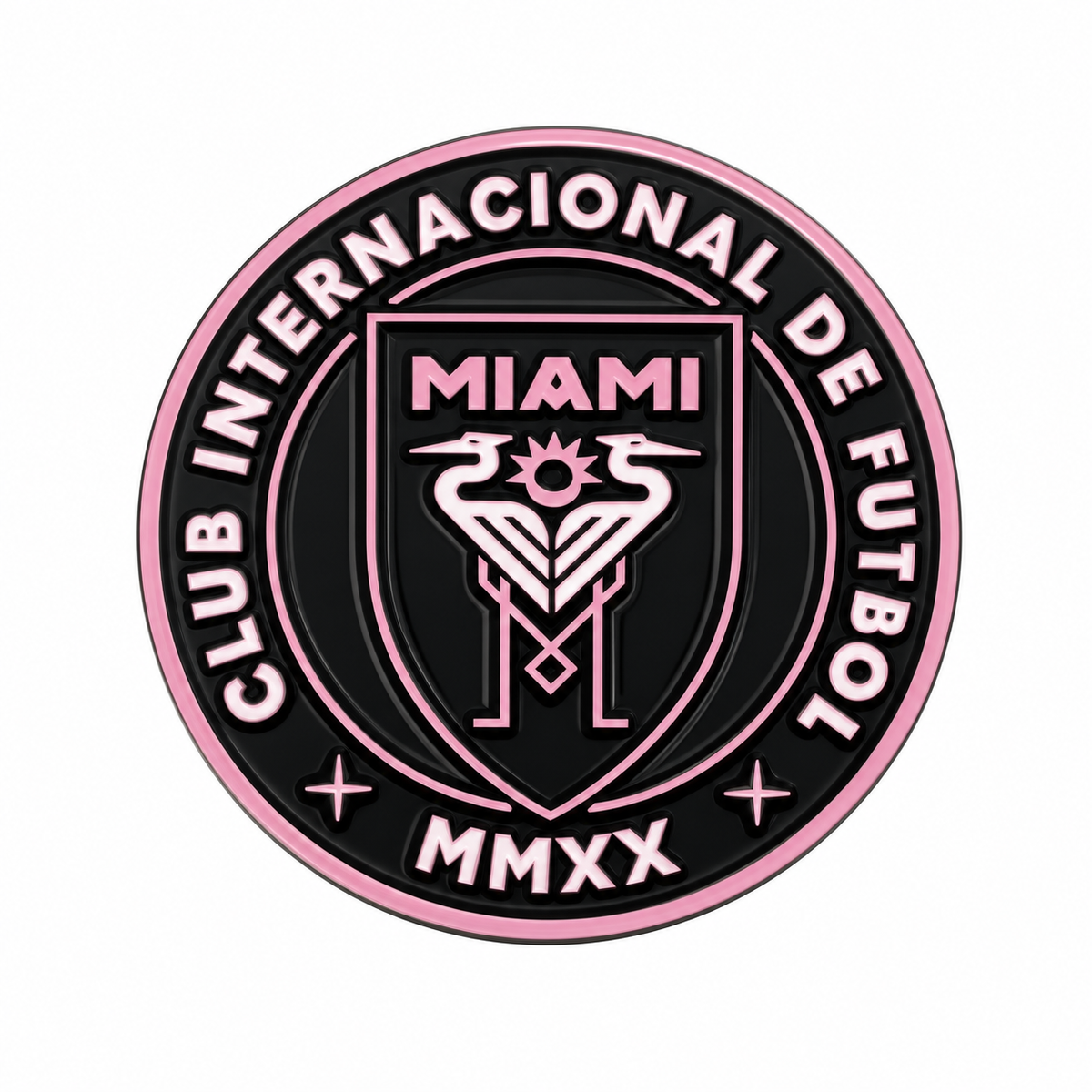 Inter Miami Enamel Pin