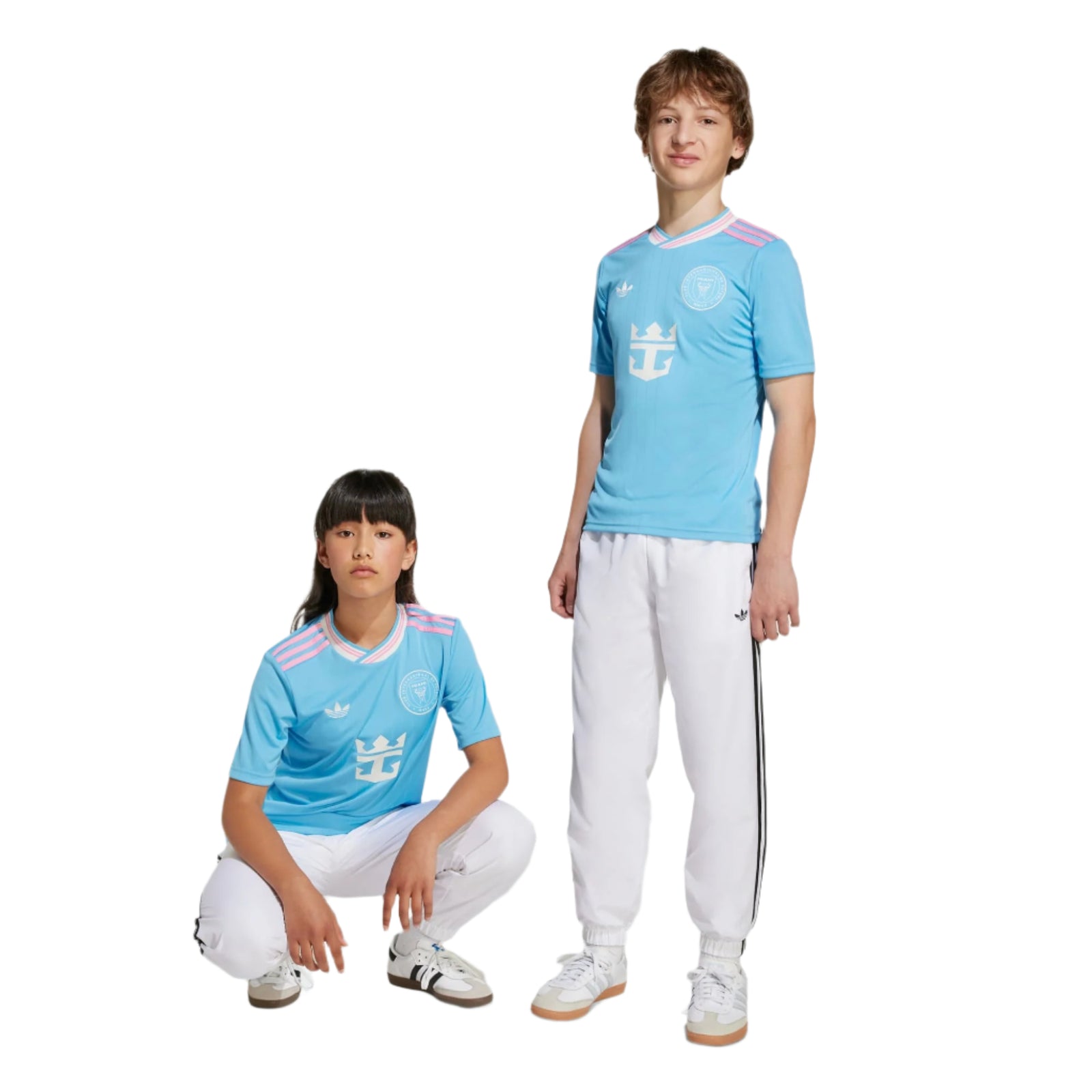 adidas Youth Inter Miami 25/26 Third Jersey (Blue/Pink)