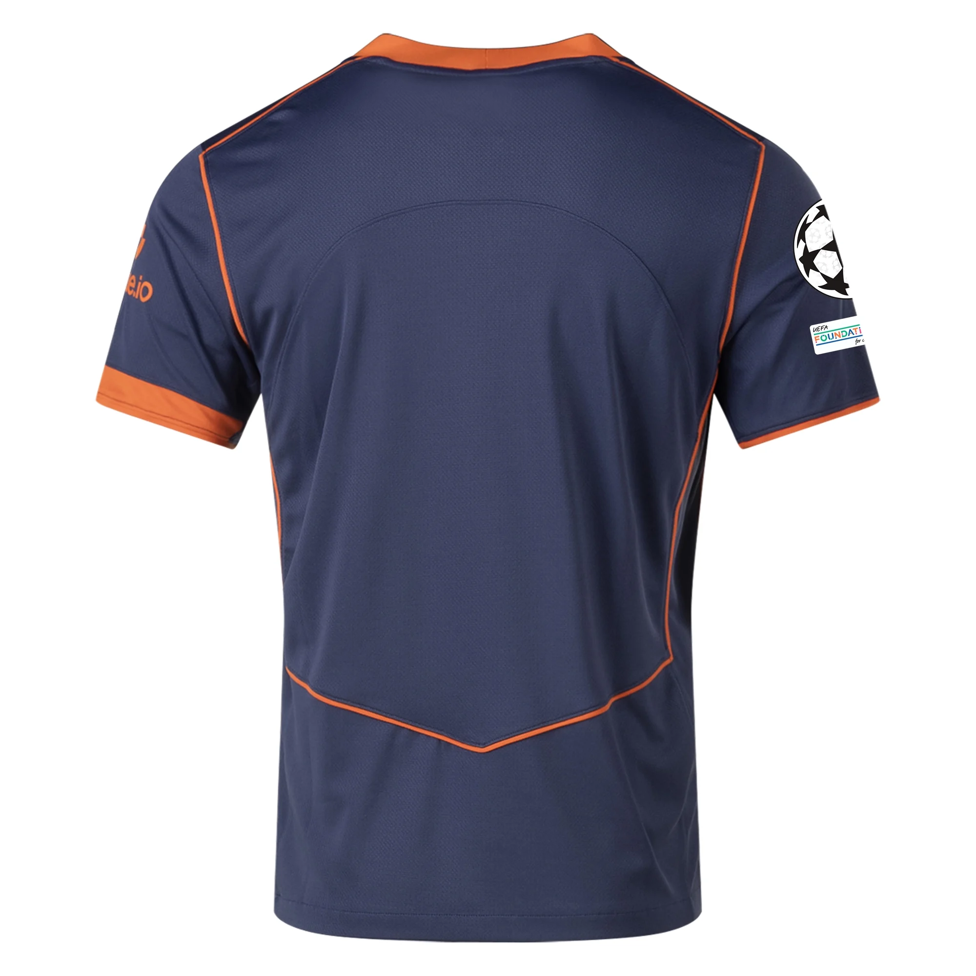 Nike Inter Milan T90 Third Jersey w/ Champions League Patches 25/26 (Thunder Blue/Safety Orange)