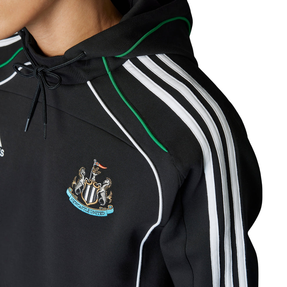 adidas Newcastle 24/25 Urban Purist Hoodie (Black/White)