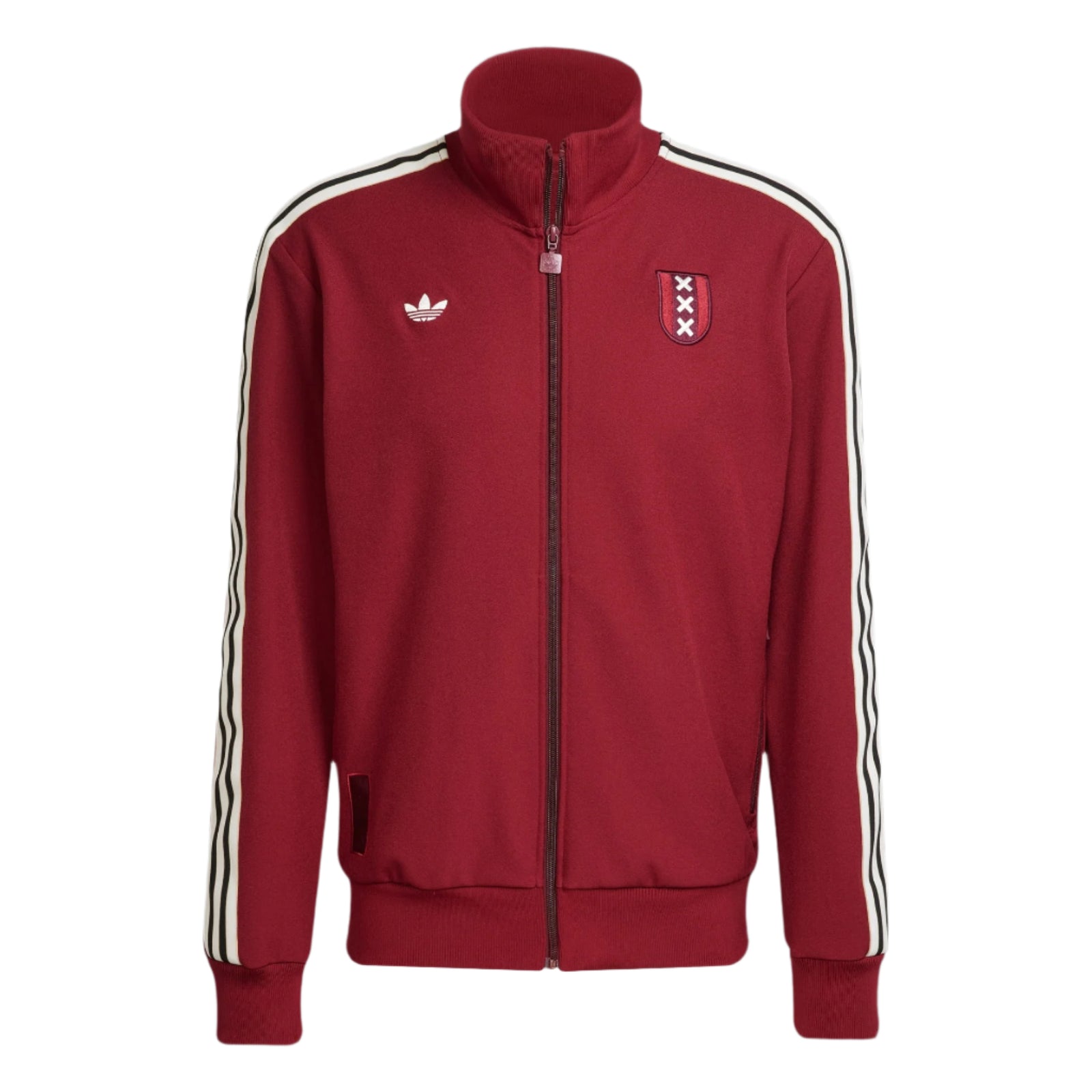 adidas Ajax 25/26 Anniversary Track Top Jacket (Burgundy)
