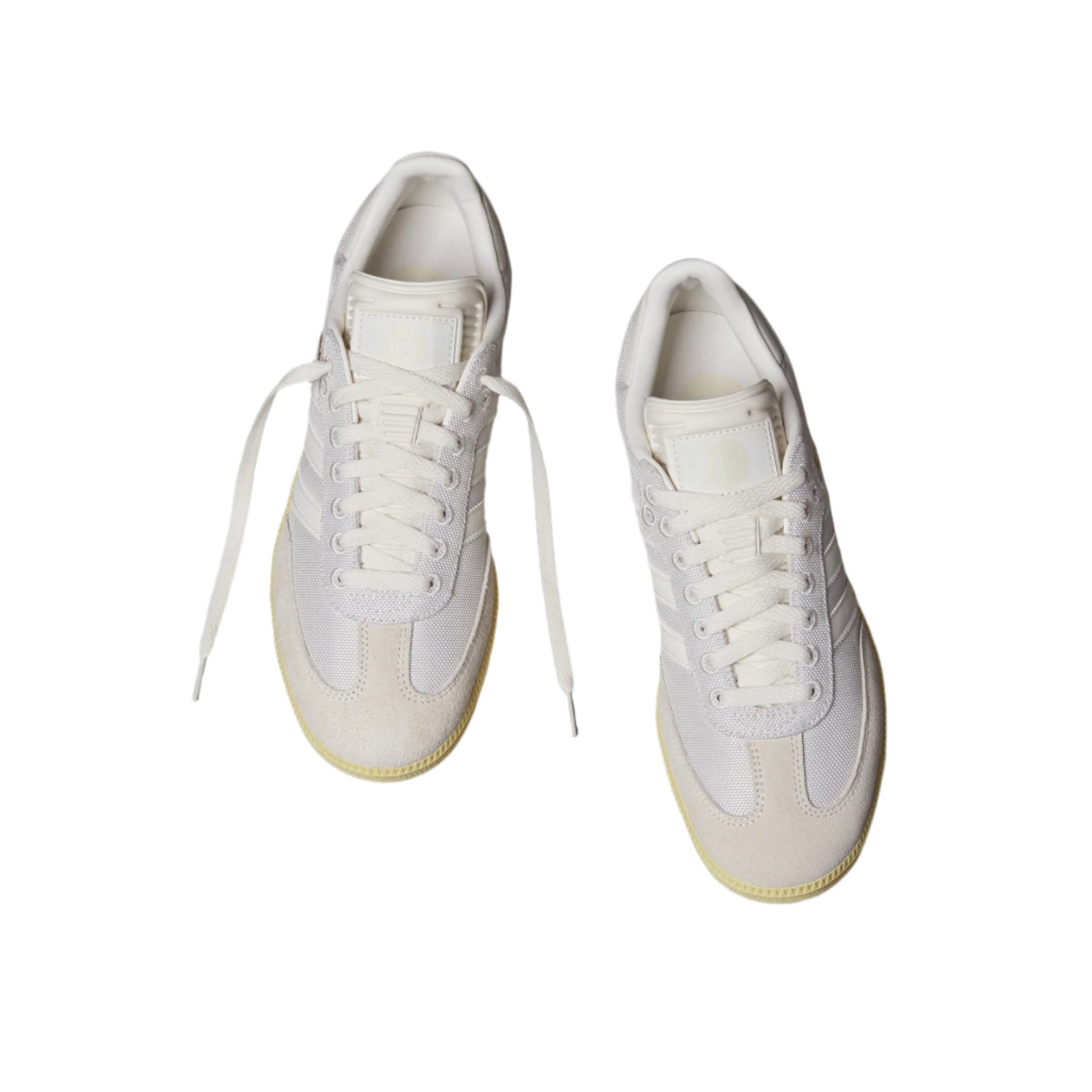 adidas Germany Samba 125th Anniversary Indoor Soccer Shoes (Cloud White/Off White/Almost Yellow)