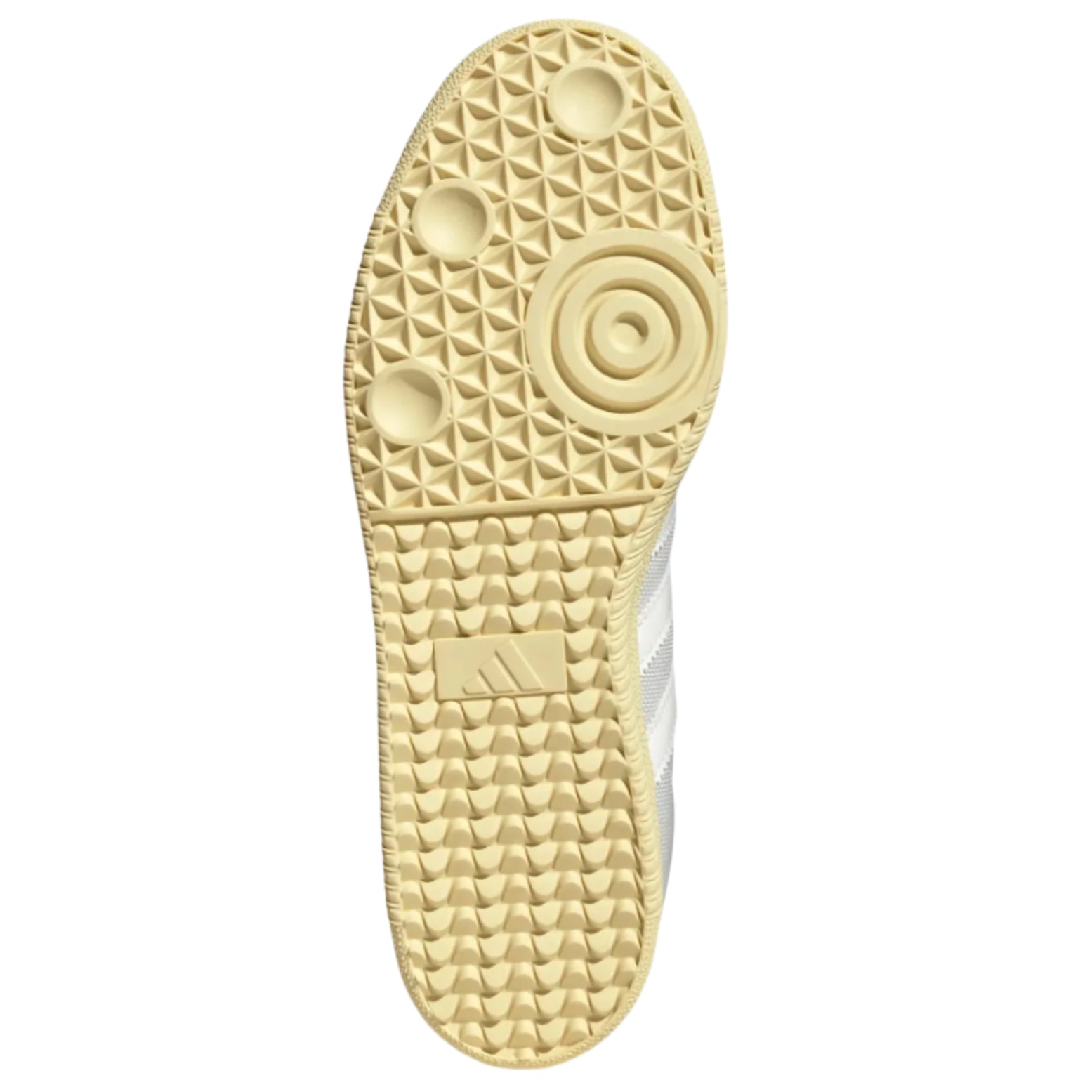 adidas Germany Samba 125th Anniversary Indoor Soccer Shoes (Cloud White/Off White/Almost Yellow)