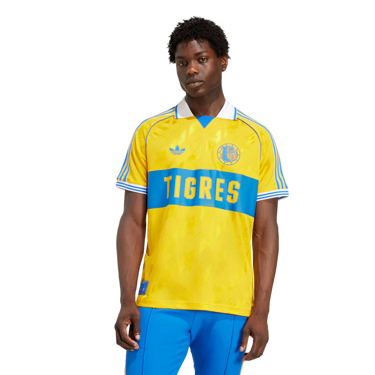 adidas Men's Tigres UANL Retro Anniversary Jersey 25/26 (Gold)