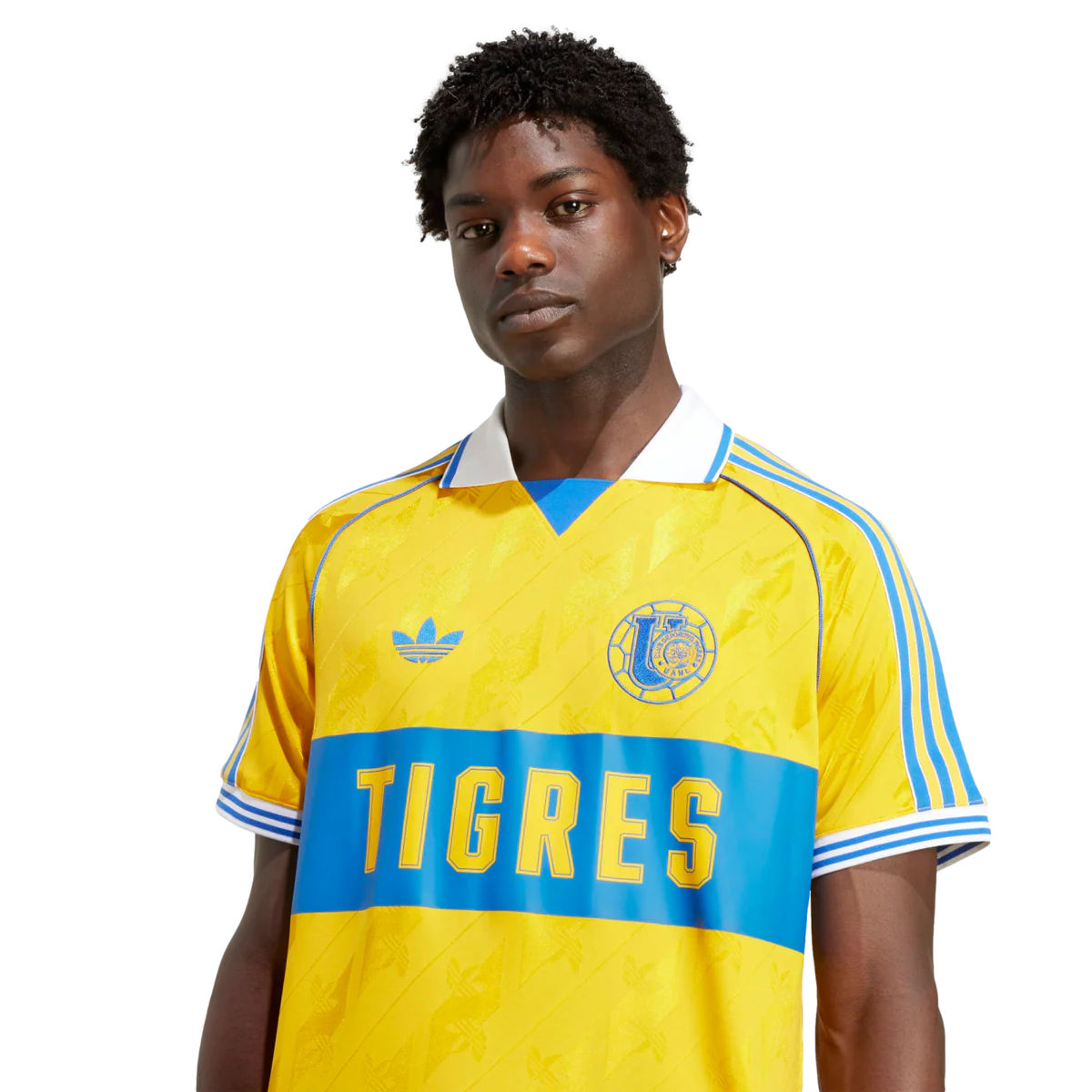 adidas Men's Tigres UANL Retro Anniversary Jersey 25/26 (Gold