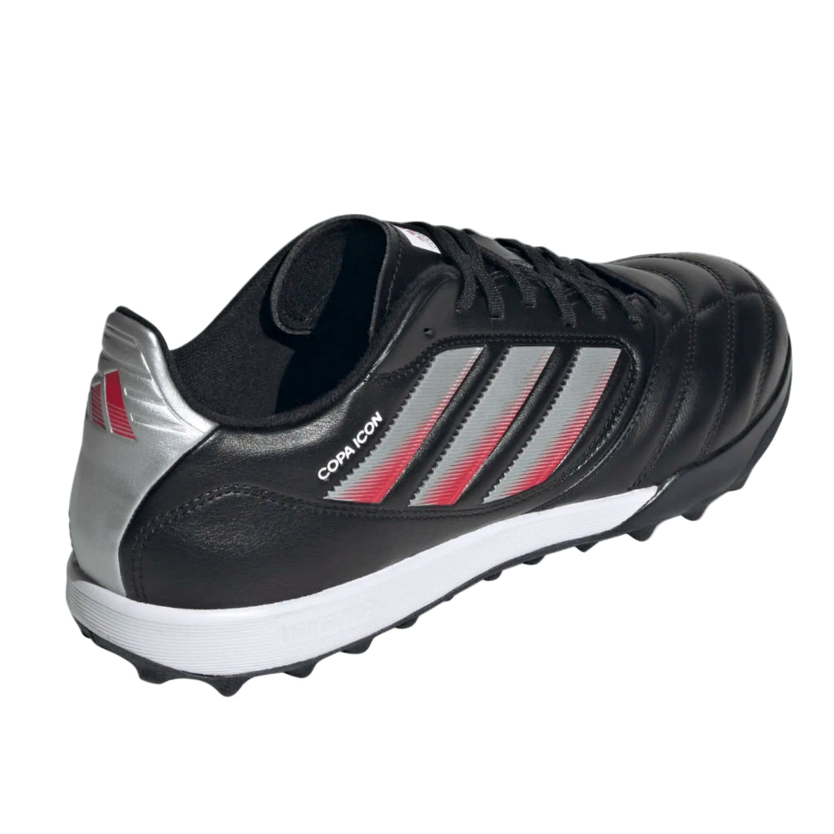 adidas Copa Icon II Pro Turf Soccer Shoes (Black/Red/Silver Metallic)