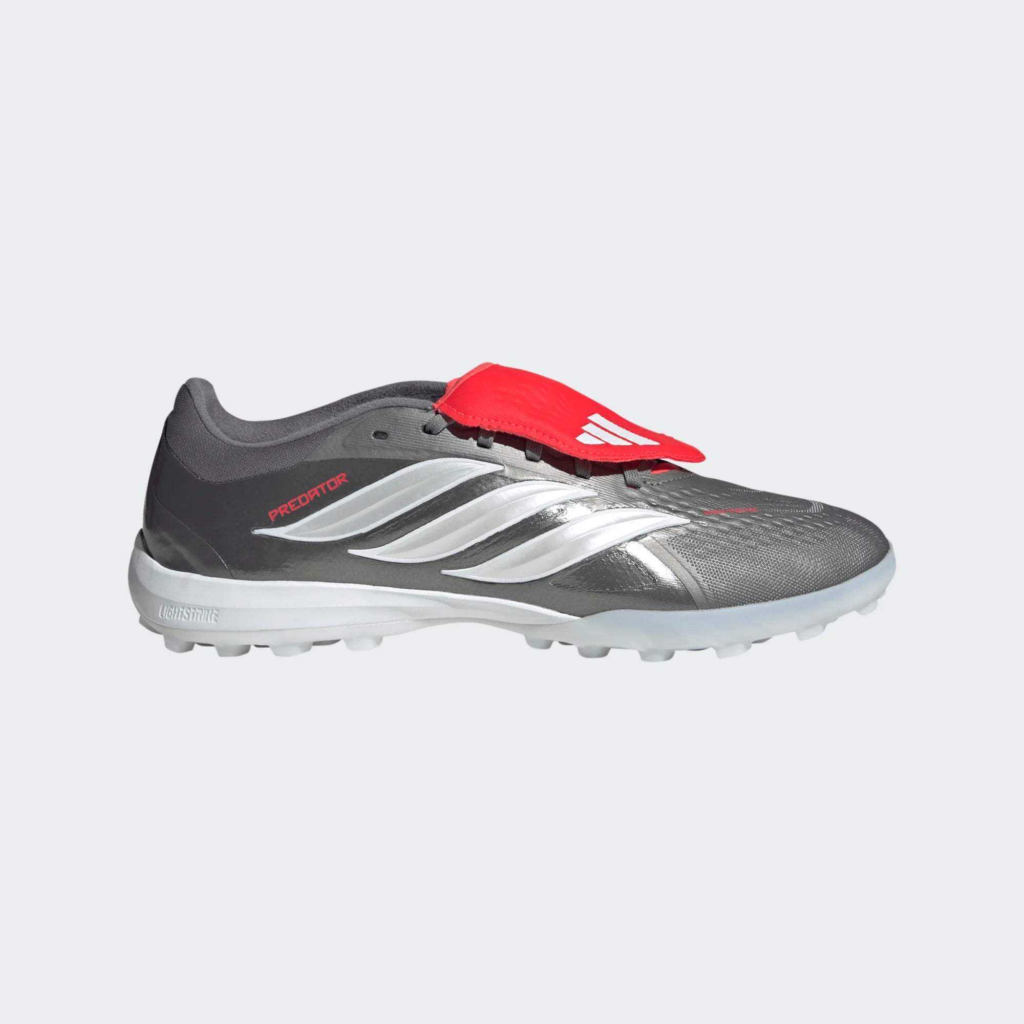 adidas Predator Pro Fold Tongue Turf FT TF Soccer Shoes (Iron