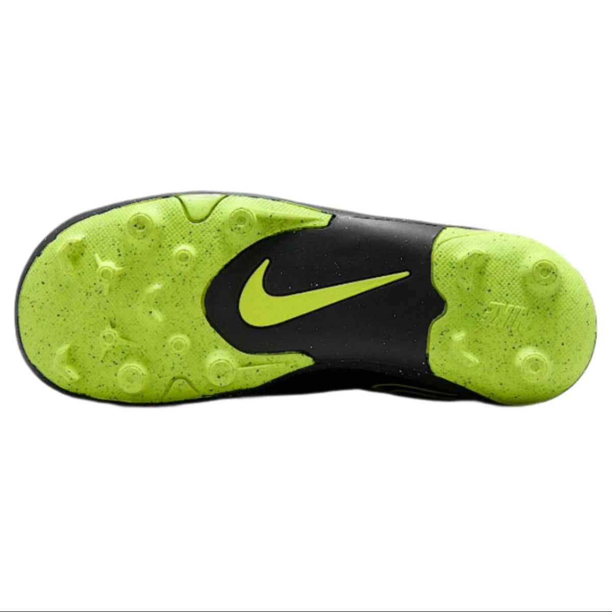 Nike Youth Jr. Legend 10 Club FG/MG PS V Soccer Cleats (Black/Volt)