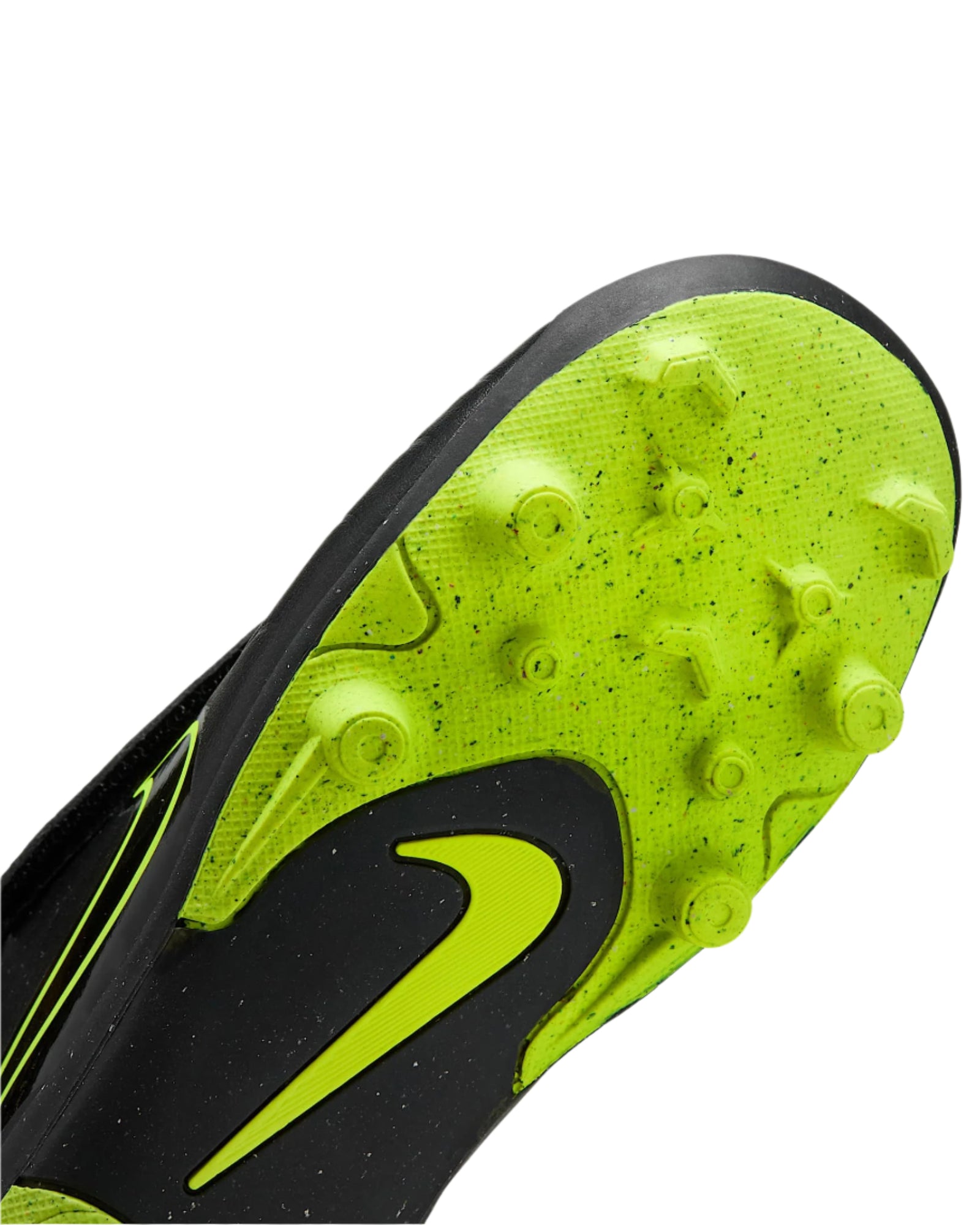 Nike Youth Jr. Legend 10 Club FG/MG PS V Soccer Cleats (Black/Volt)