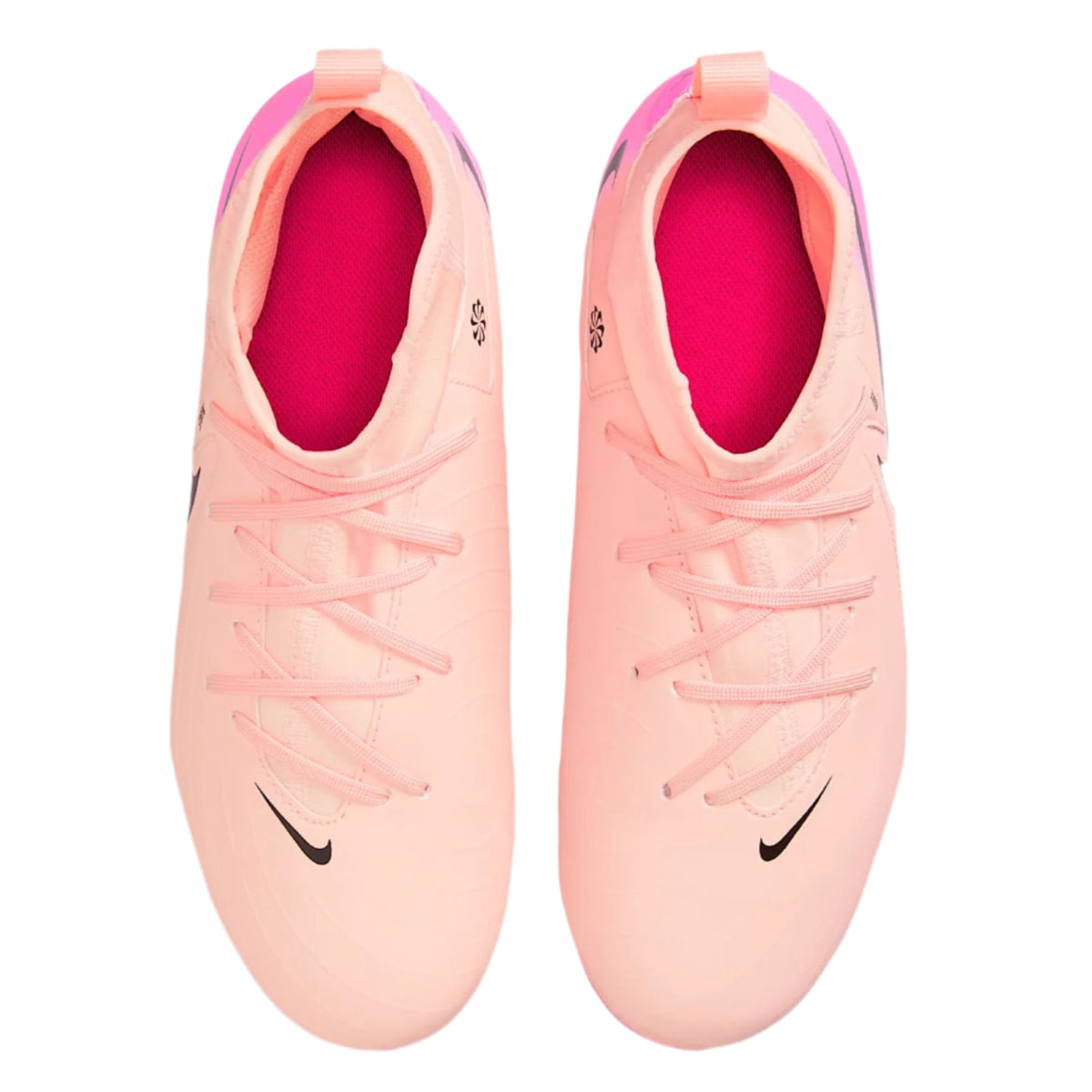 Nike Youth Jr. Phantom Luna II Academy FG/MG (Crimson Tint/Black-Pink Blast)