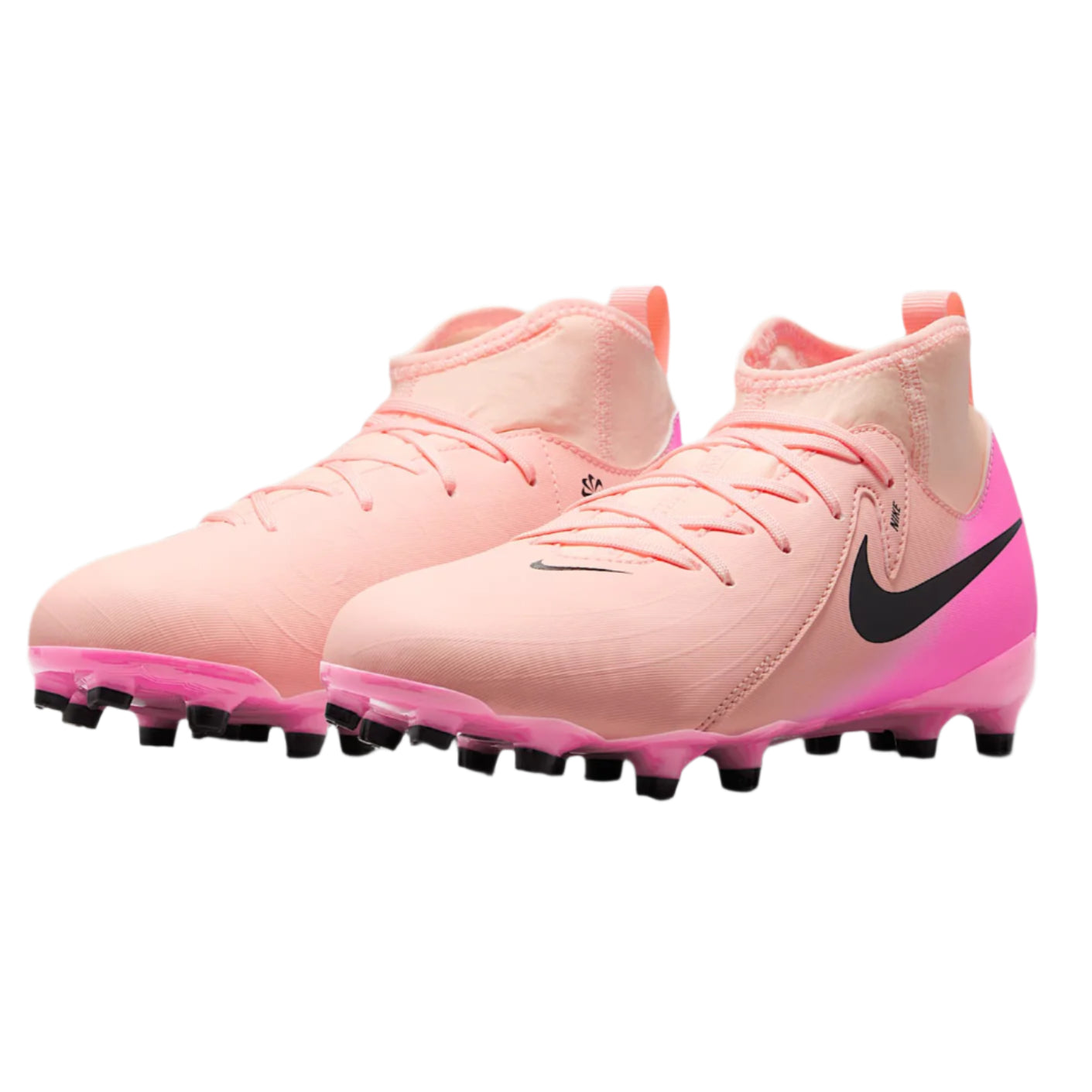 Nike Youth Jr. Phantom Luna II Academy FG/MG (Crimson Tint/Black-Pink Blast)
