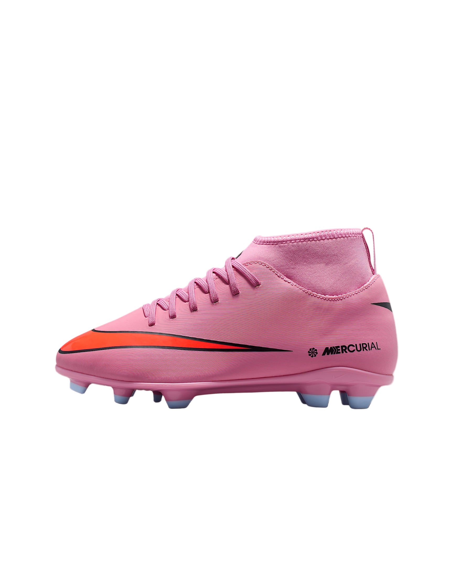 Nike Youth Jr. Superfly 10 Club FG/MG Soccer Cleats (Magic Flamingo/Black)