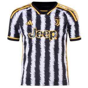 adidas Youth Juventus Gatti Home Jersey 23/24 (Black/White)