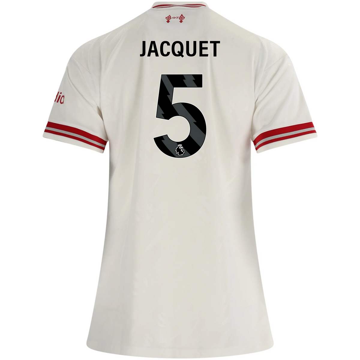 adidas Women’s Liverpool Jérémy Jacquet Away Jersey 26/27 (White/Red)