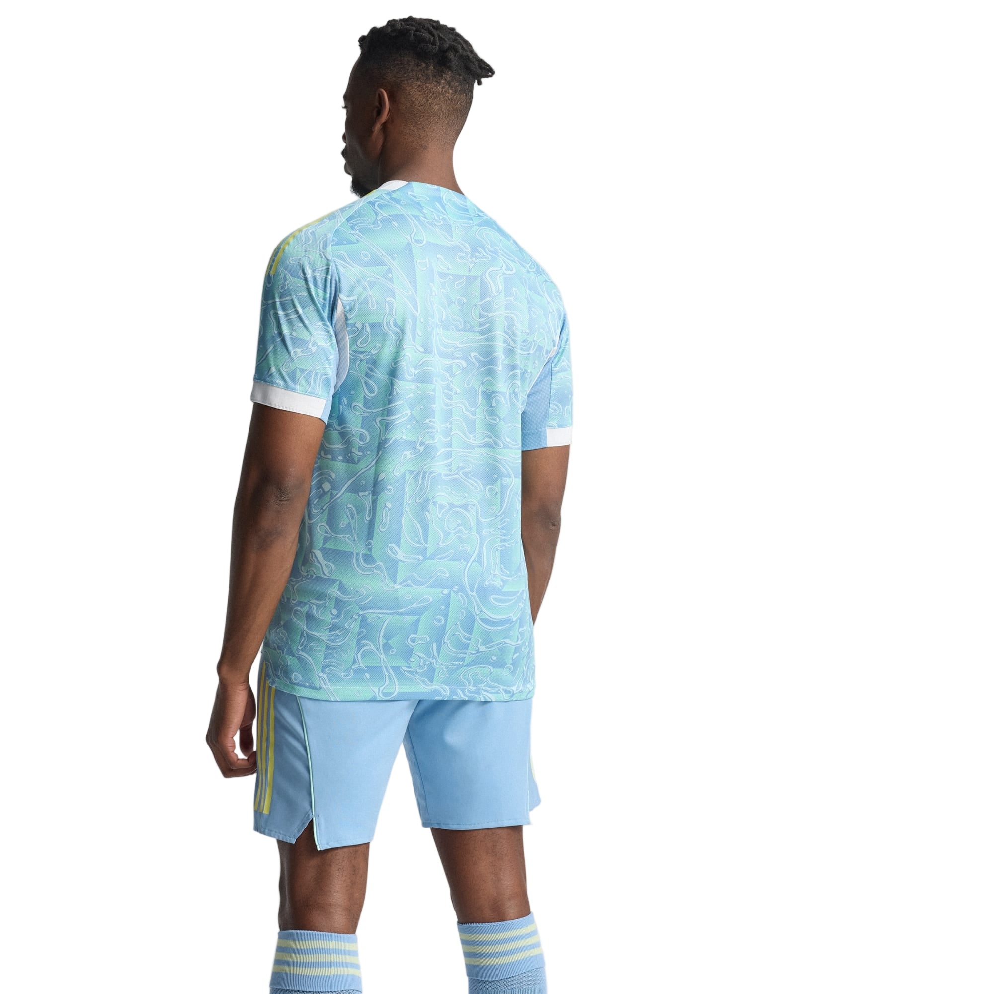 adidas Juventus Authentic Away Jersey 25/26 (Ash Blue)