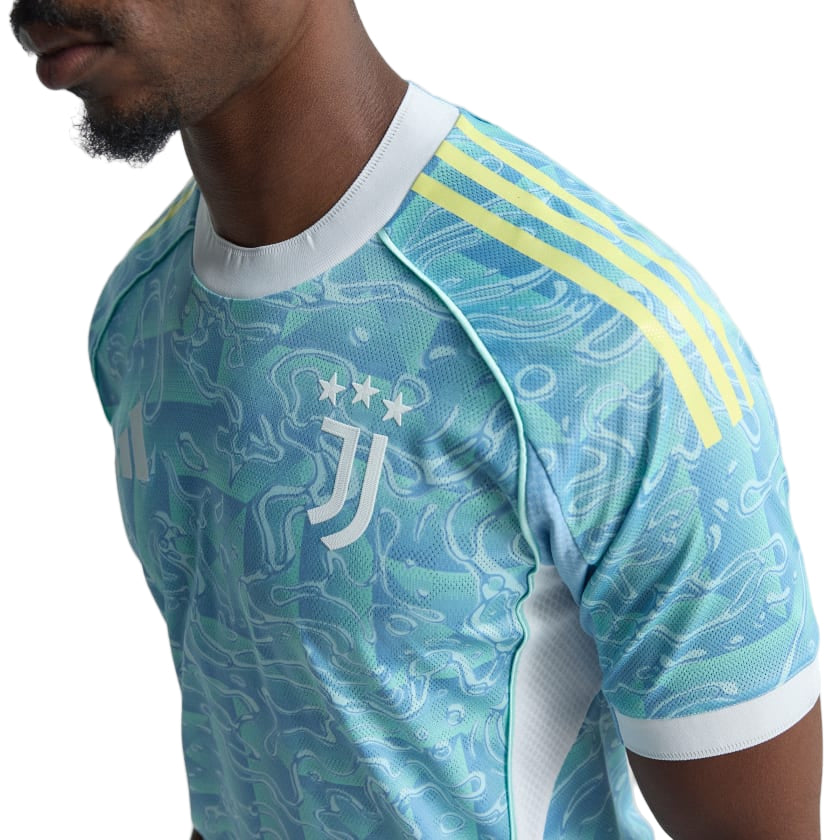 adidas Juventus Authentic Away Jersey 25/26 (Ash Blue)