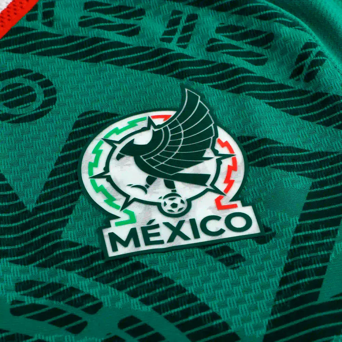 adidas Men's E. Sanchez Mexico Long-Sleeve Authentic Home Jersey 2026 (Bold Green)