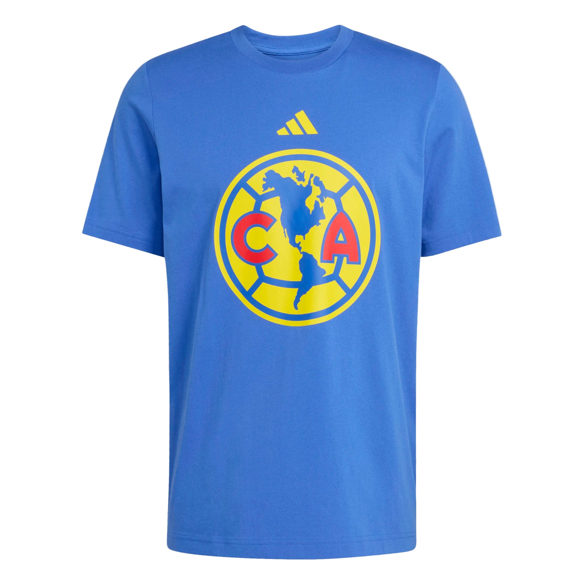 adidas Men&#39;s Club América DNA Logo T-Shirt (Blue)