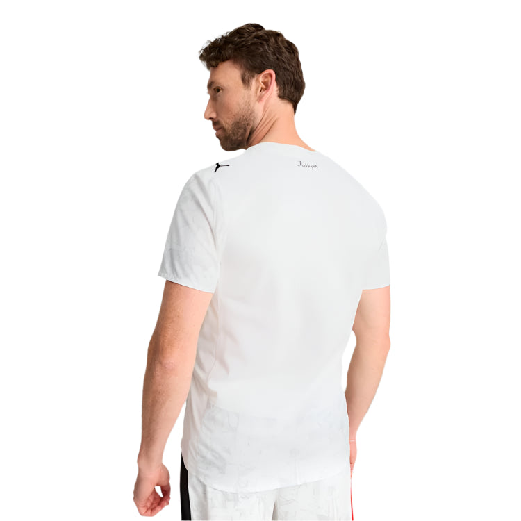 Puma Manchester City Authentic Kid Super Jersey w/ Club World Cup Patches 25/26 (Puma White/Puma Black)