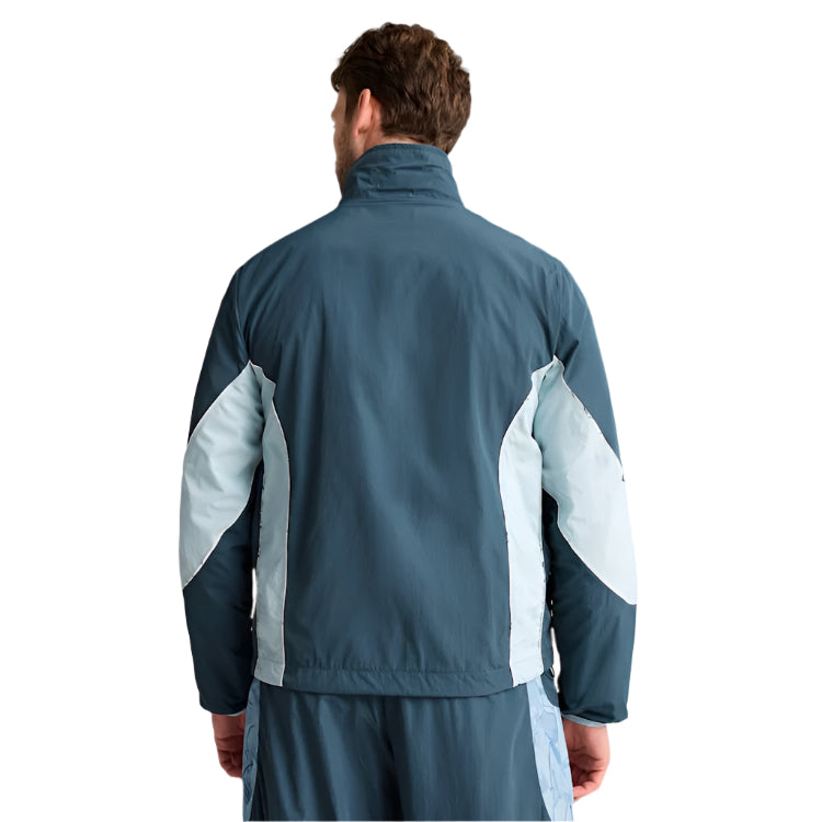 Puma Manchester City 25/26 Kid Super Reversible Jacket (Grey Skies/Team Light Blue)