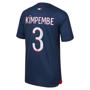 Nike Youth Paris Saint-Germain Kimpembe Home Jersey 23/24 (Midnight Navy/University Red)