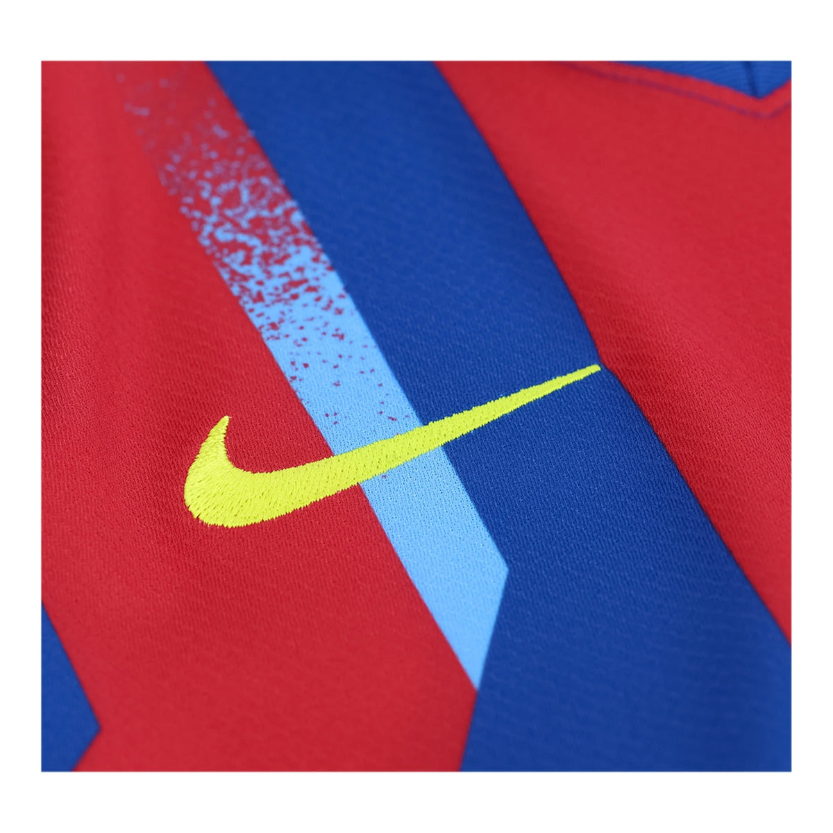 Nike Youth F. De Jong  FC Barcelona 4th Soccer Jersey 25/26 (Gym Blue/Salsa Red)