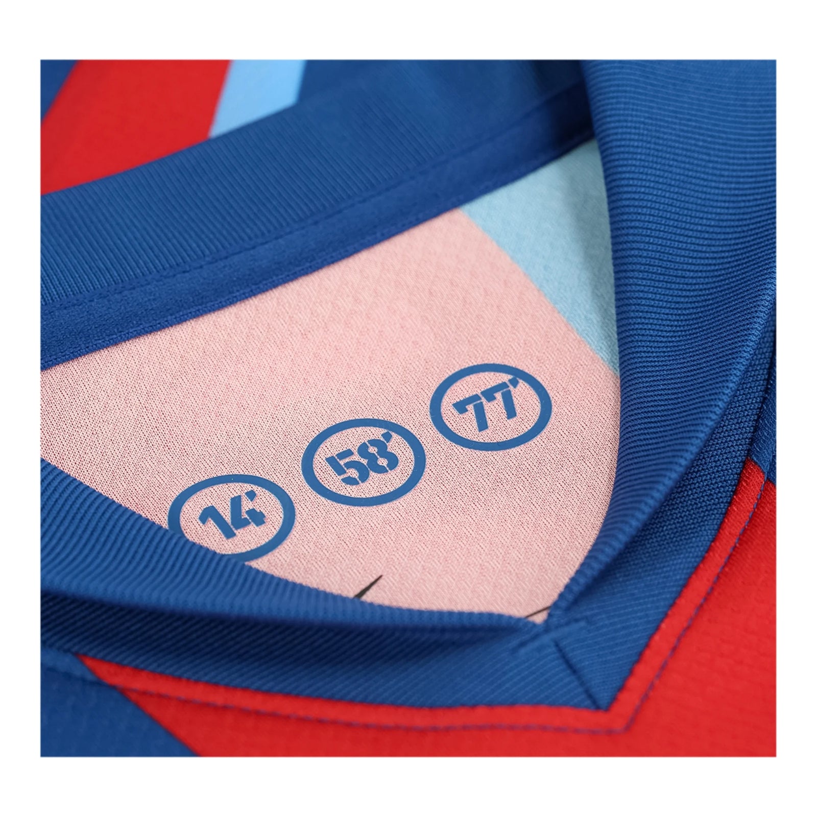 Nike Youth F. De Jong  FC Barcelona 4th Soccer Jersey 25/26 (Gym Blue/Salsa Red)