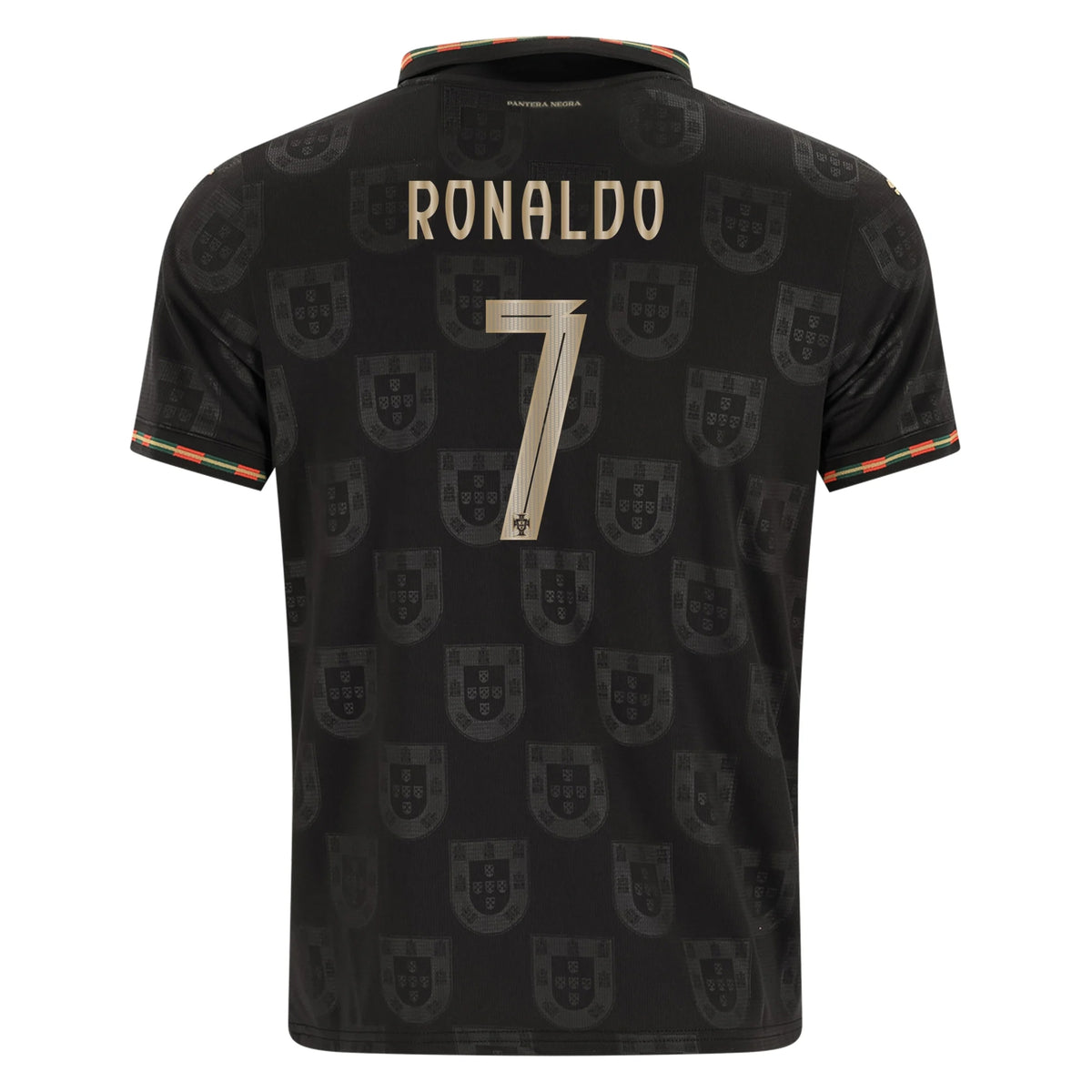 PUMA Youth Portugal Cristiano Ronaldo Special Edition Jersey 25/26 (Black/Gold)