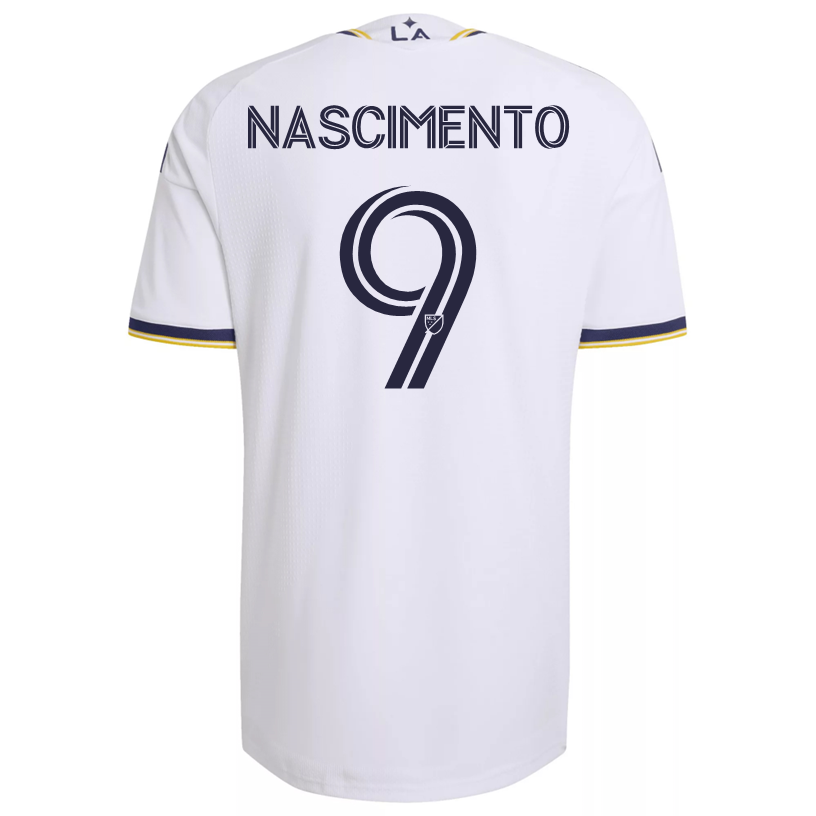 adidas Men's Nas cimento LA Galaxy Authentic Match Home Jersey 26/27 (White)