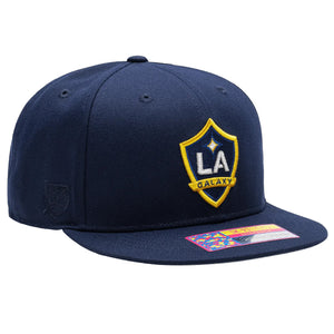 Fan Ink LA Galaxy Dawn Snapback Hat (Navy Blue)