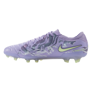 Nike United Legend 10 Elite FG Soccer Cleats (Purple Agate/Barely Volt)