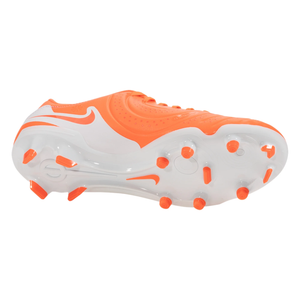 Nike Legend 10 Academy FG/MG Soccer Cleats (Hot Lava/White)