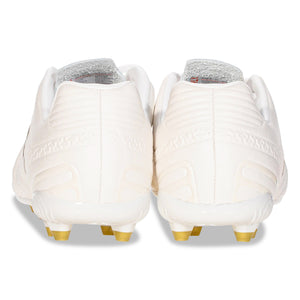 Charly Legendario 2.0 LT Soccer Cleats (White/Gold)