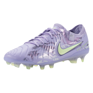 Nike United Legend 10 Elite FG Soccer Cleats (Purple Agate/Barely Volt)