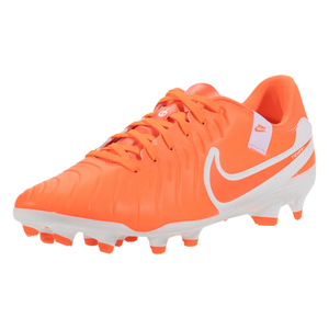 Nike Legend 10 Academy FG/MG Soccer Cleats (Hot Lava/White)