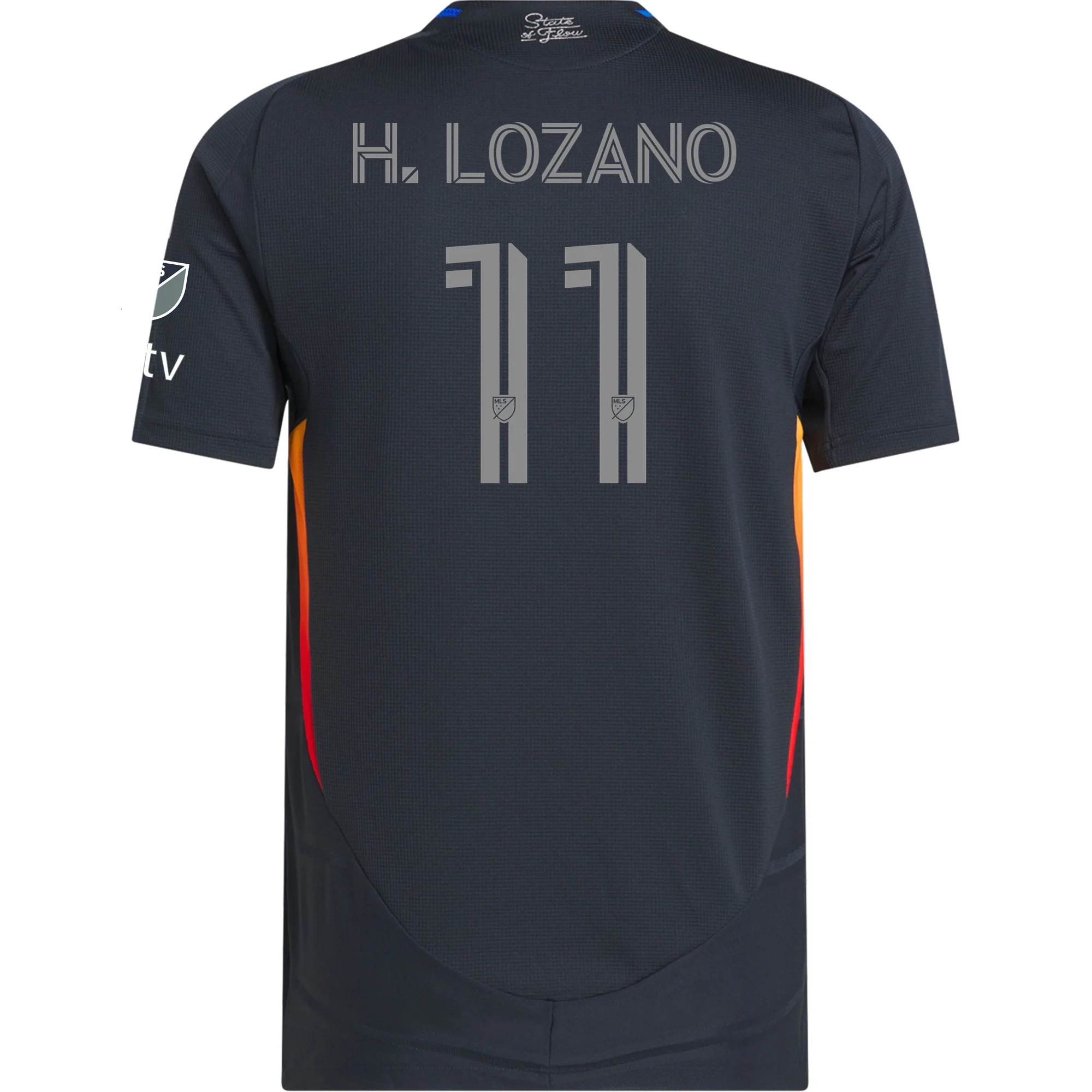 adidas Hirving Lozano San Diego FC Authentic Home Jersey w/ MLS + Apple TV Patches 25/26 (Night Navy)