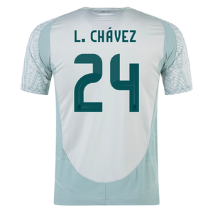 adidas Mexico Luis Chávez Away Jersey 24/25 (Linen Green)