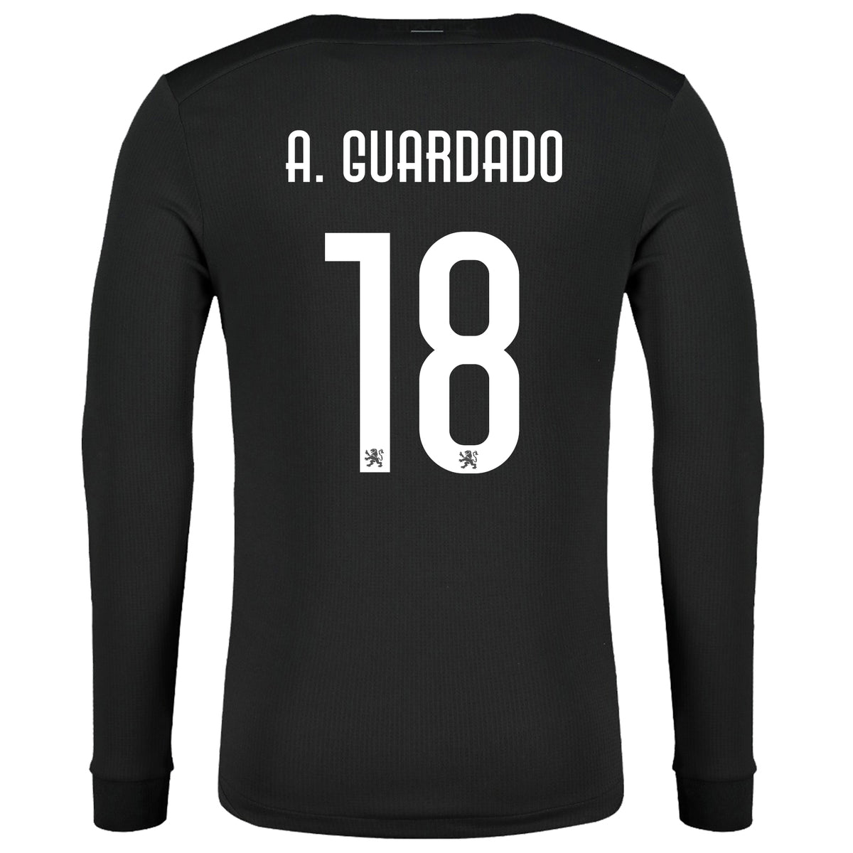 Charly Leon Andres Guardado Long Sleeve 80th Anniversary Special Edition Jersey 24/25 (Black/Black)