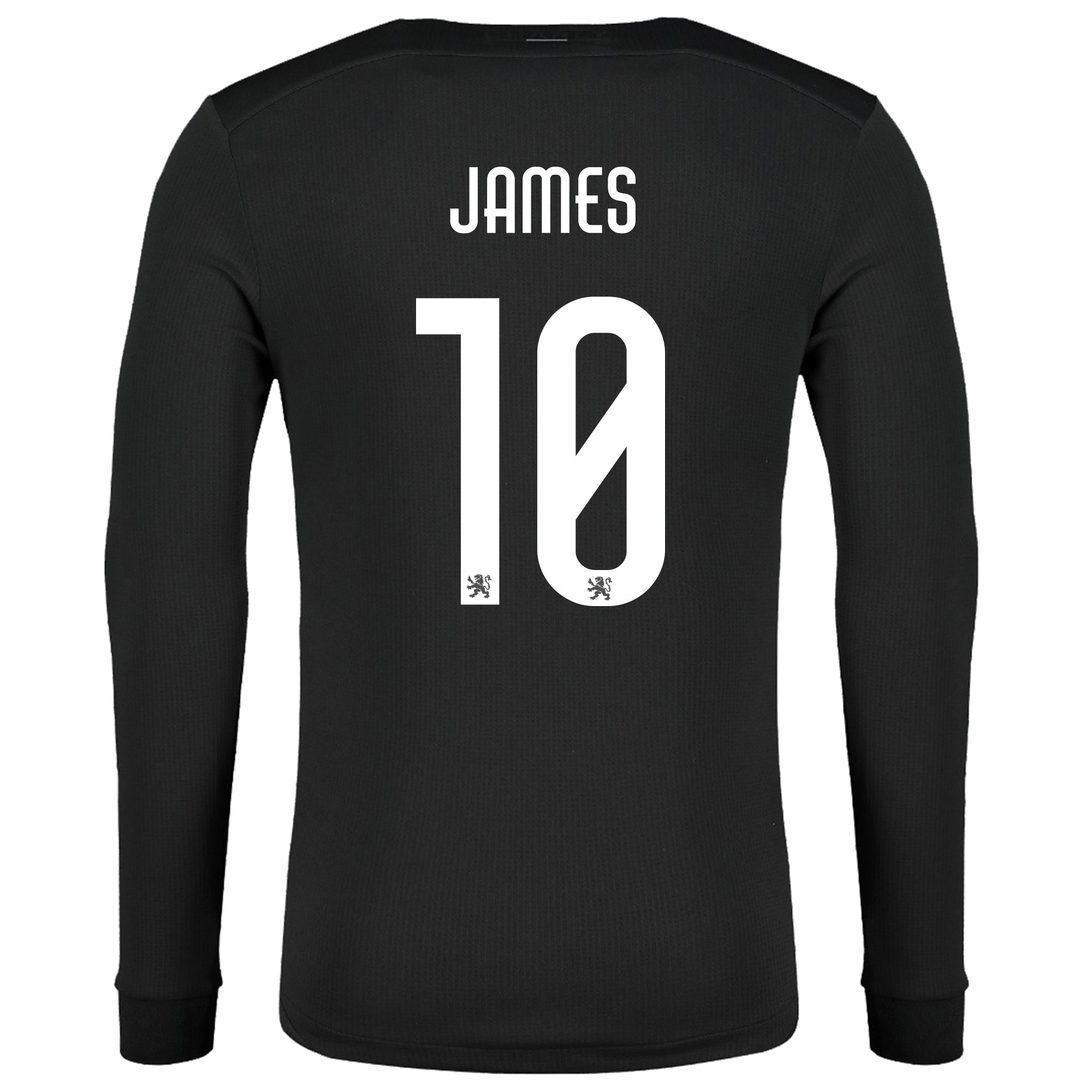 Charly Leon James Rodriguez Long Sleeve 80th Anniversary Special Edition Jersey 24/25 (Black/Black)