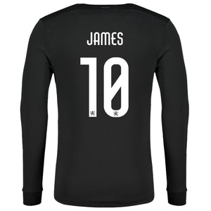 Charly Leon James Rodriguez Long Sleeve 80th Anniversary Special Edition Jersey 24/25 (Black/Black) (Copy)